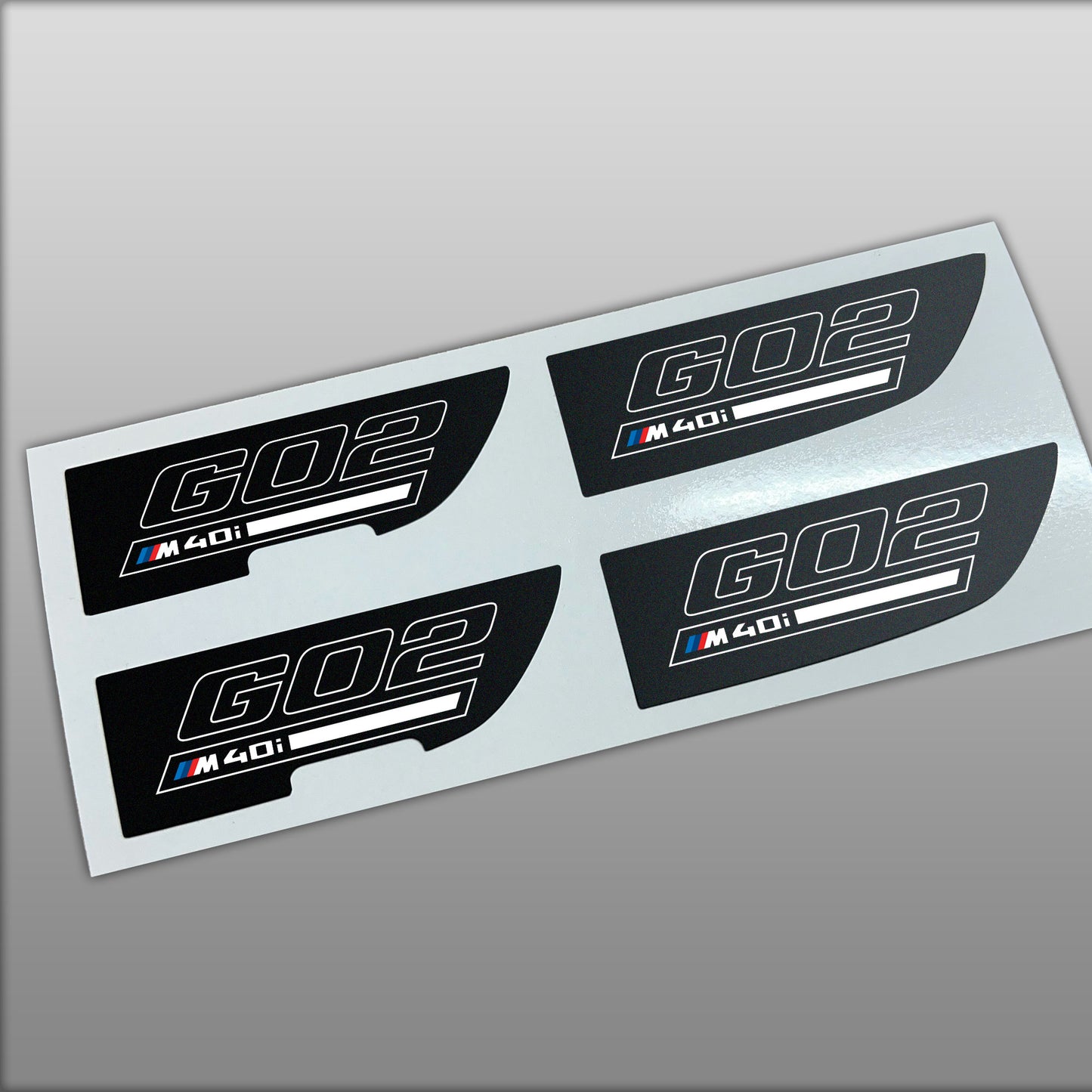 G02 X4 M40i Center Console Decals