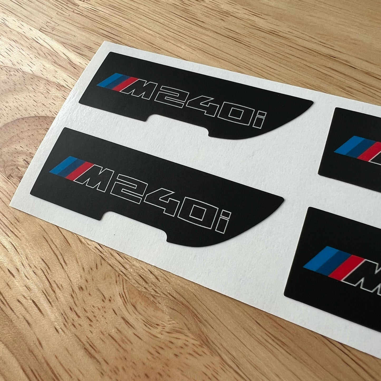 G42 M240i Center Console Decals v2
