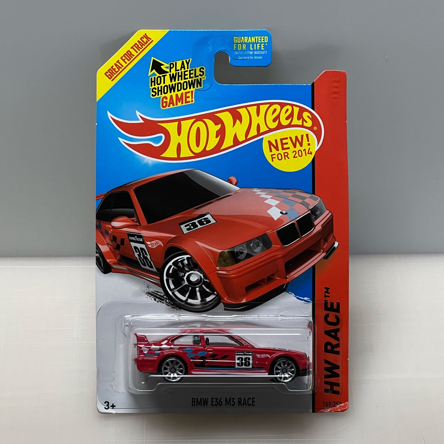 Hot Wheels BMW E36 M3 Race (Red)