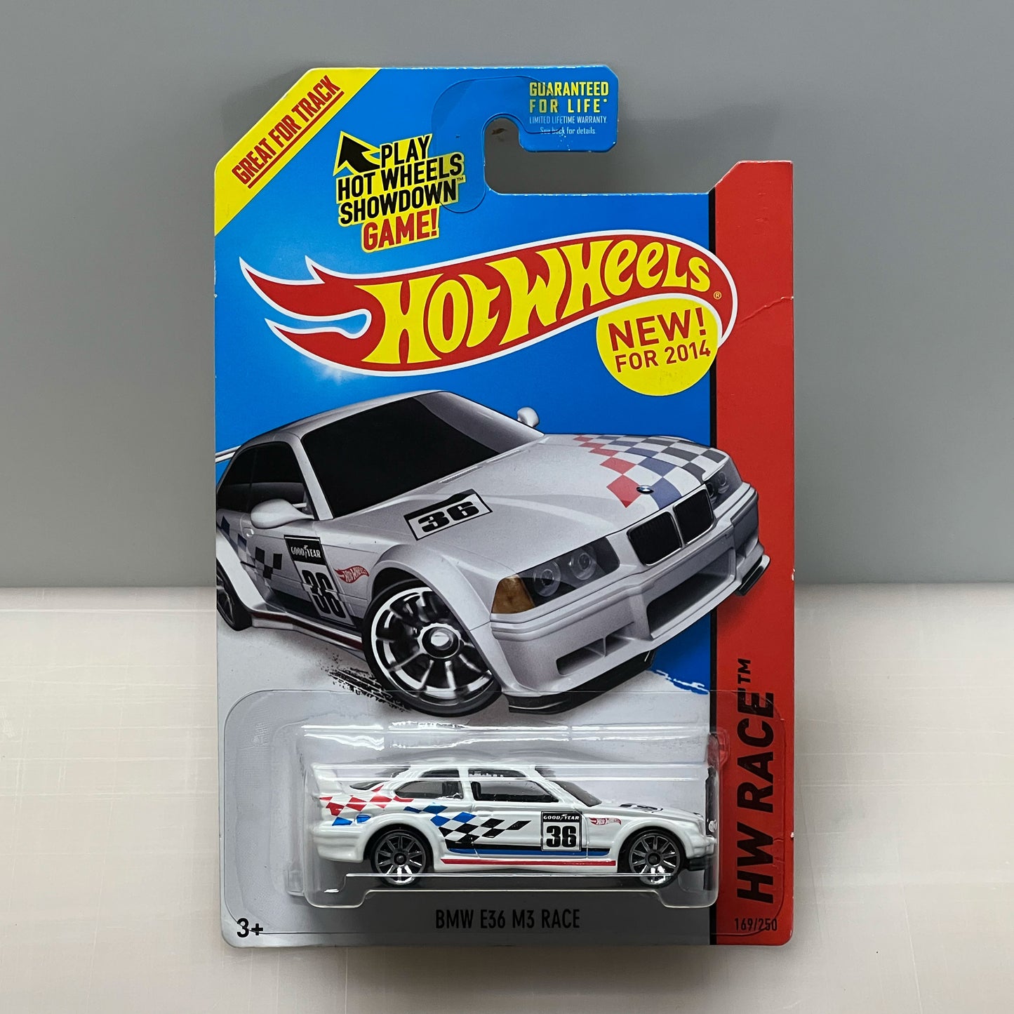 Hot Wheels BMW E36 M3 Race (White)