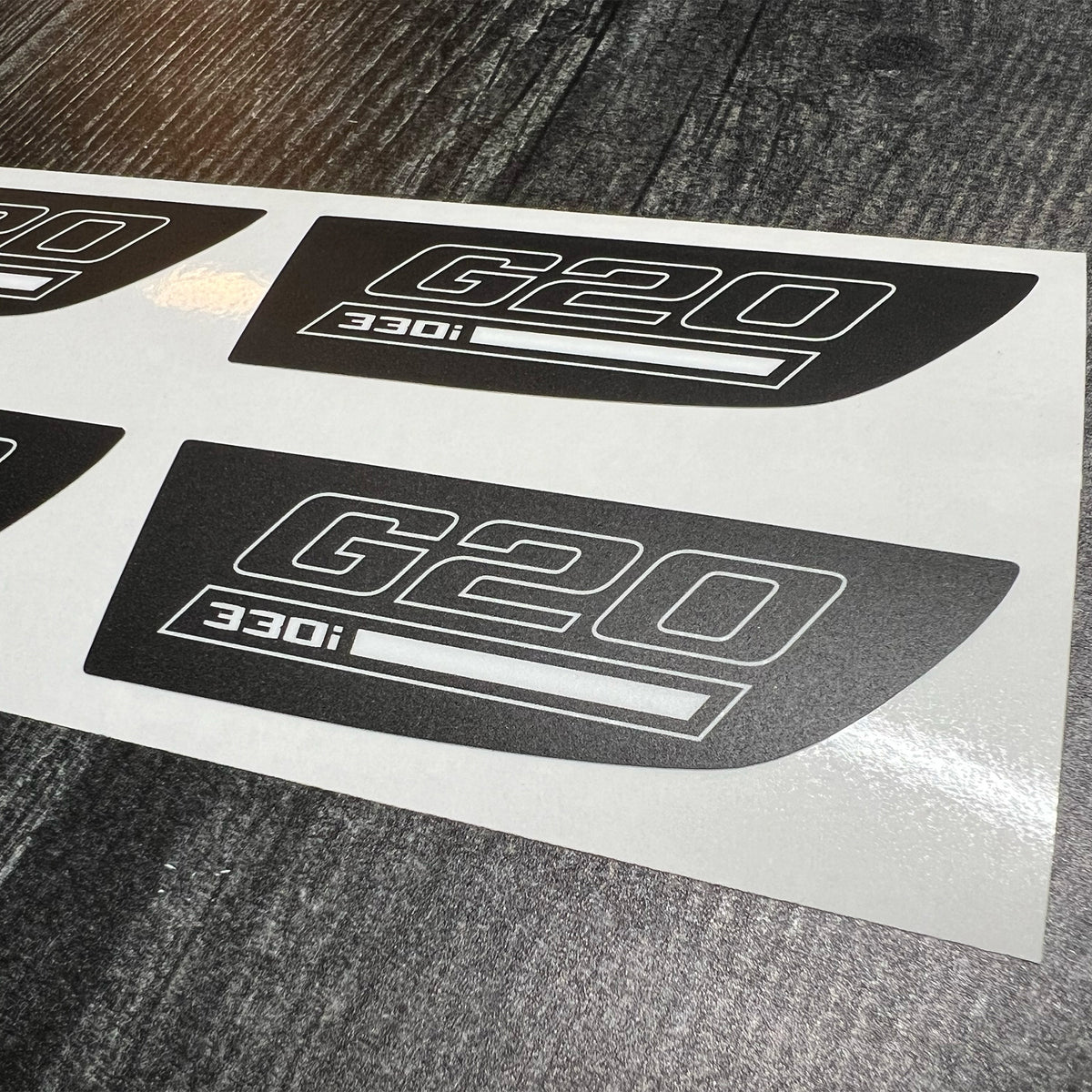 330i Window Sticker 330i Center Console Decals – NJM Design Lab