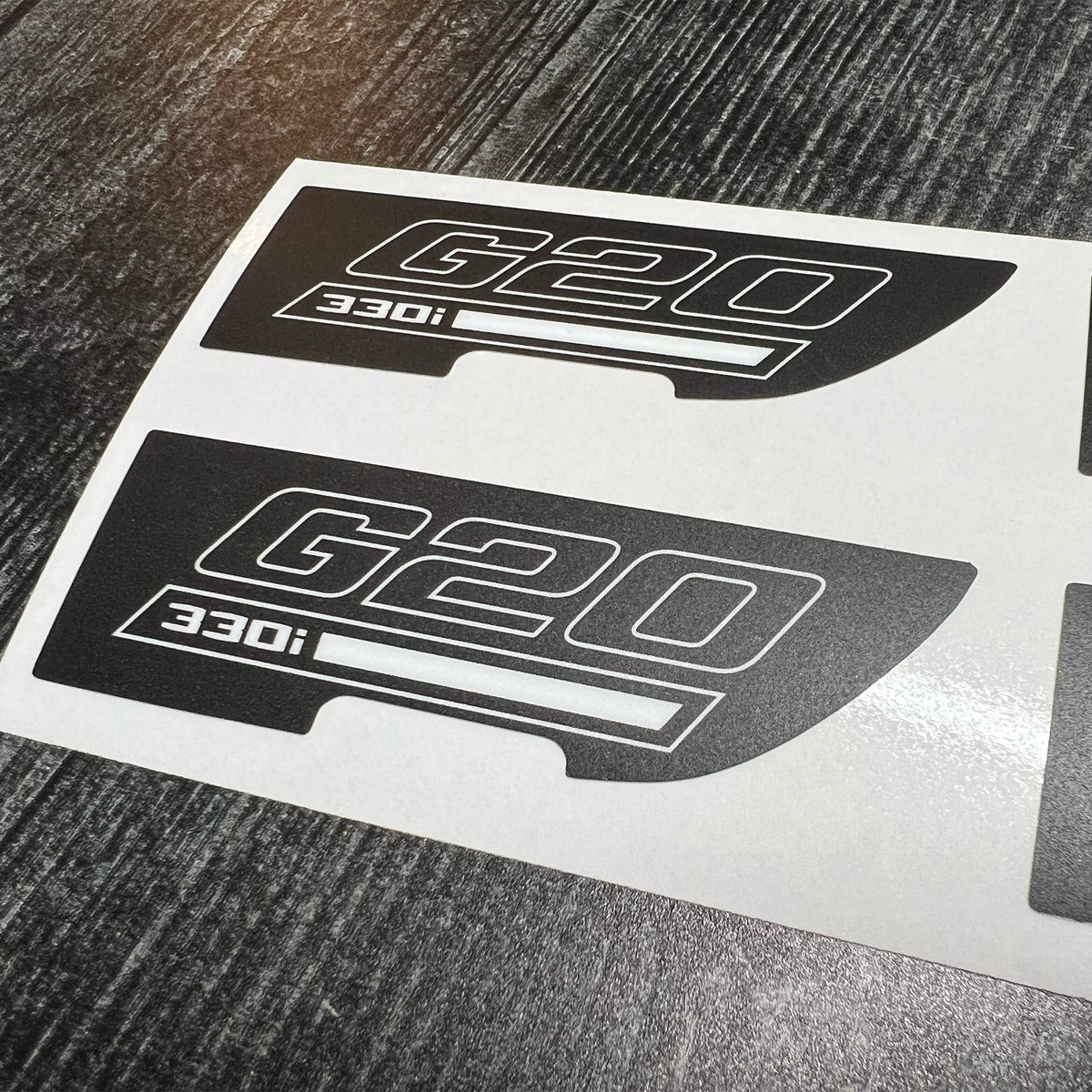 330i Window Sticker 330i Center Console Decals – NJM Design Lab