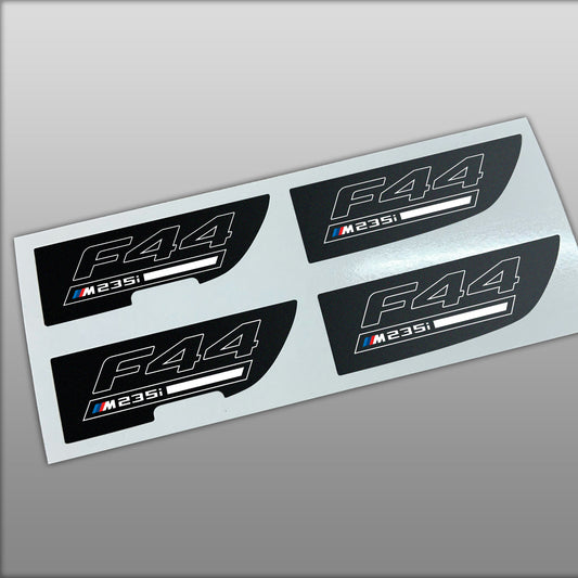 F44 M235i Center Console Decals