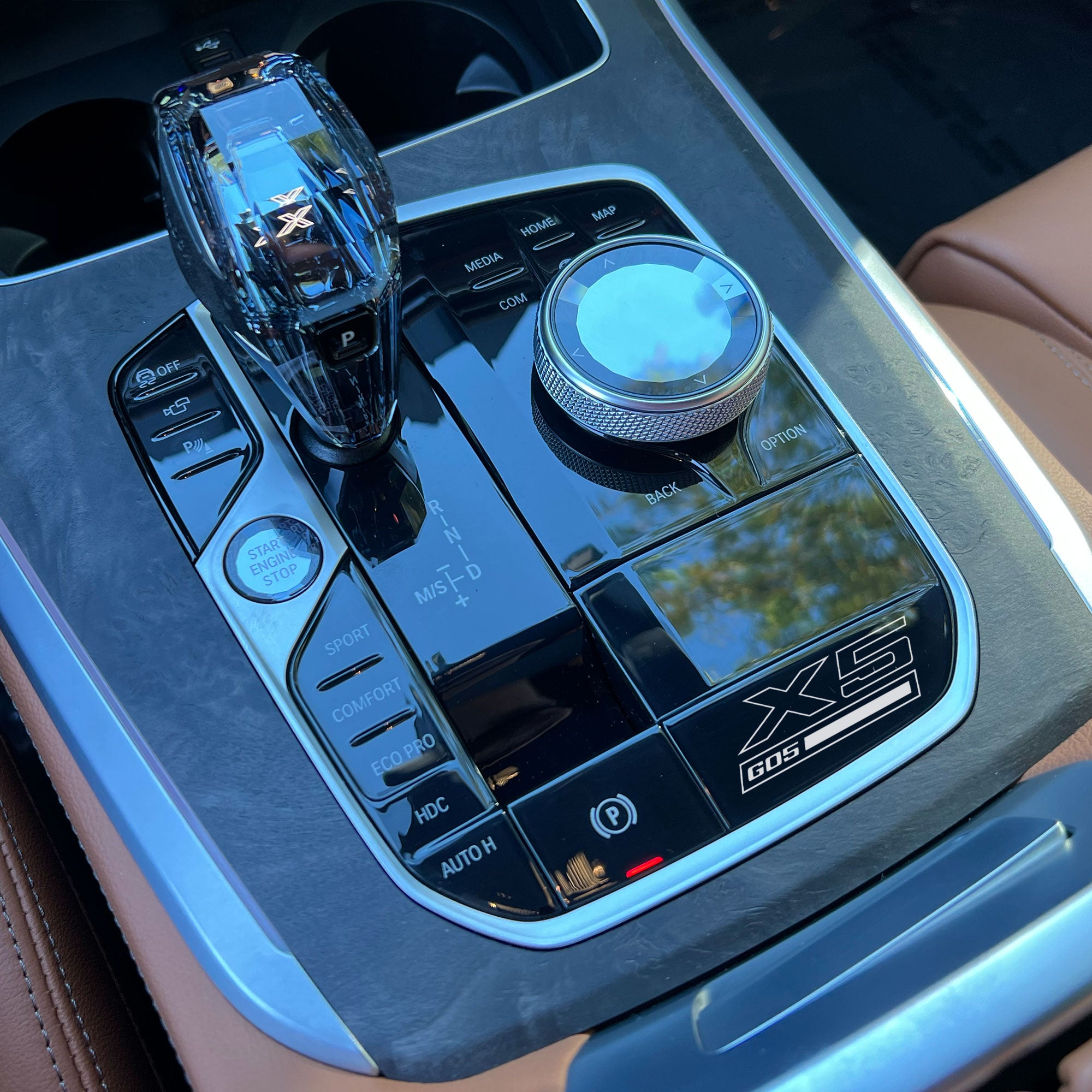 G05 X5 Center Console Decals – NJM Design Lab