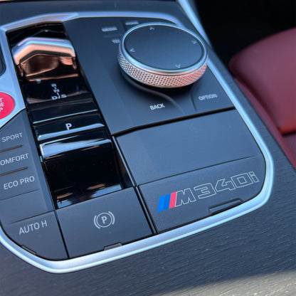G20 M340i Center Console Decals v2