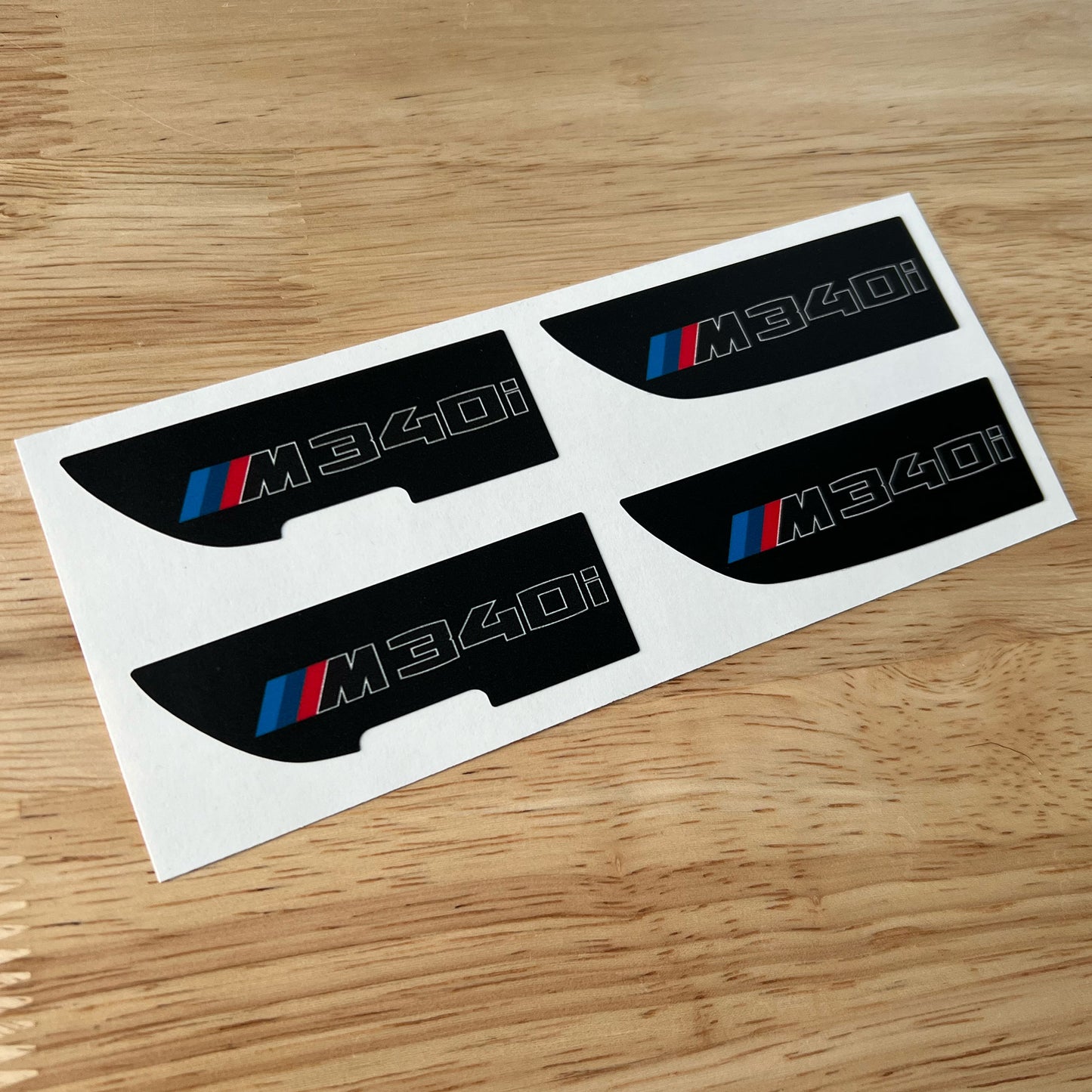 G20 M340i Center Console Decals v2 (RHD)
