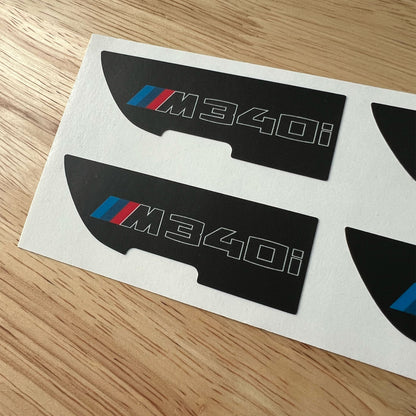 G20 M340i Center Console Decals v2 (RHD)
