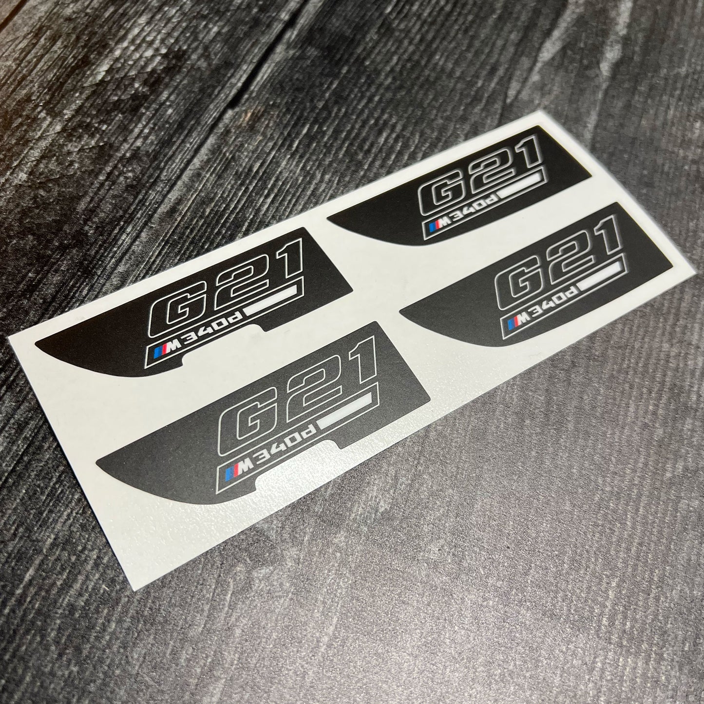G21 M340d Center Console Decals