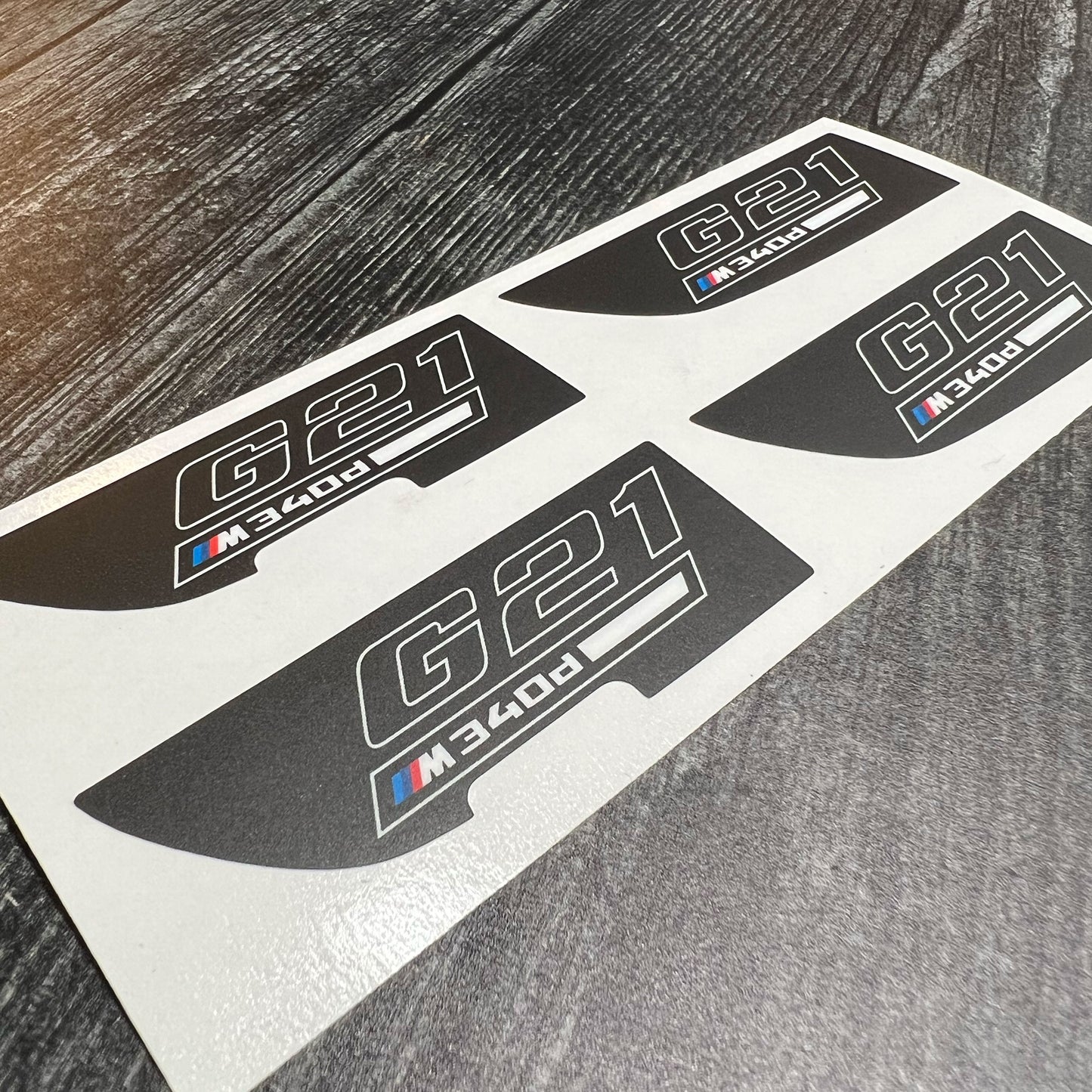 G21 M340d Center Console Decals