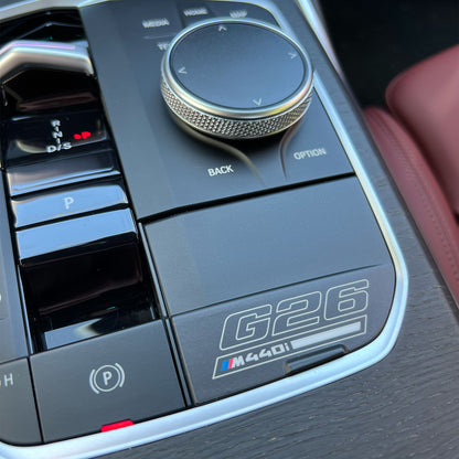 G26 M440i Center Console Decals