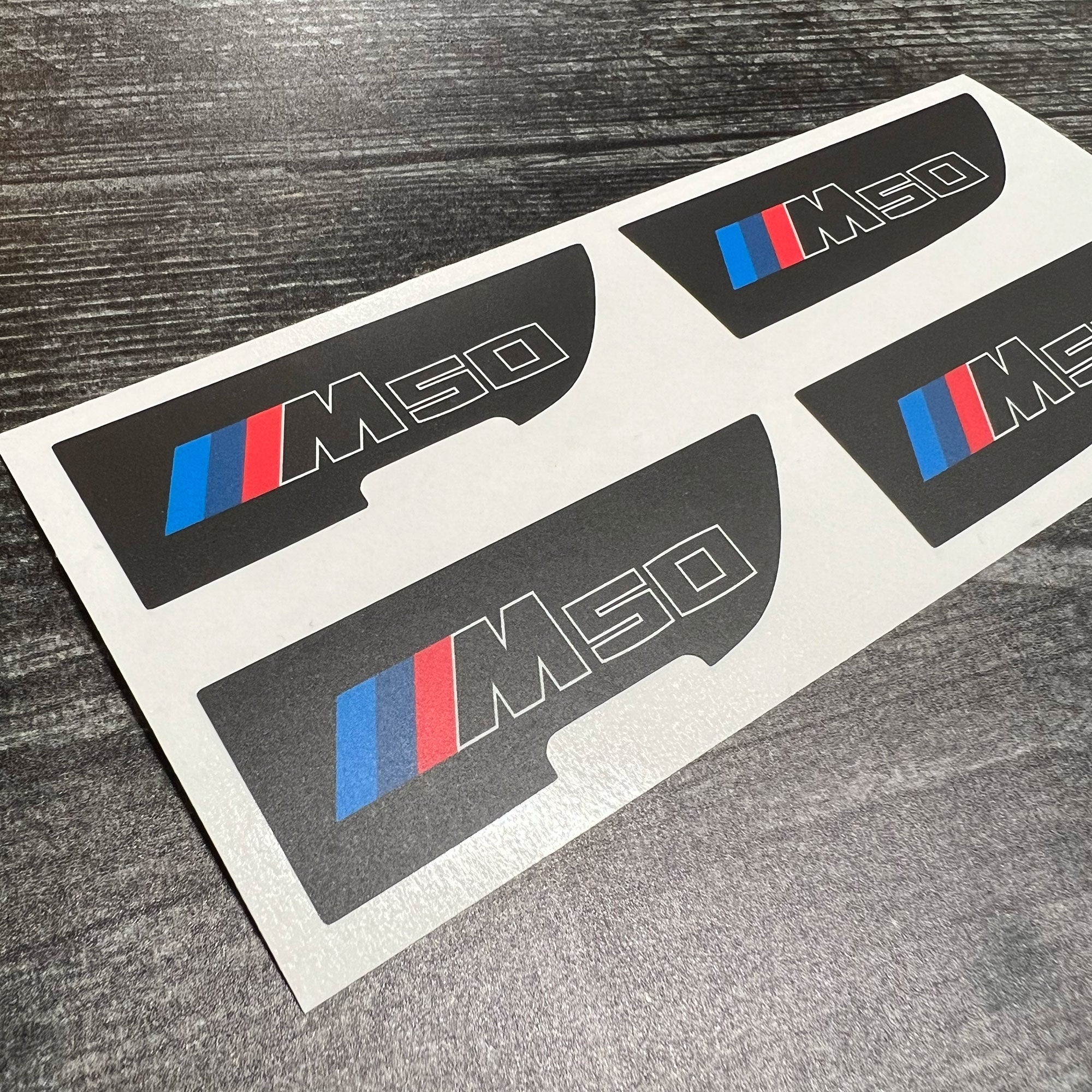 G26 i4 M50 Center Console Decals v2 – NJM Design Lab