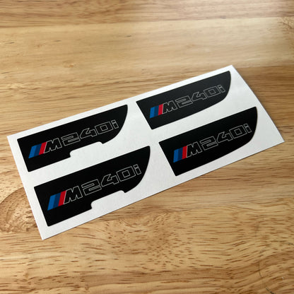 G42 M240i Center Console Decals v2