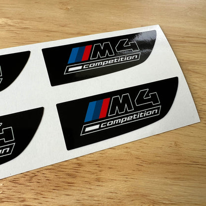 G82 M4 Competition Center Console Decals