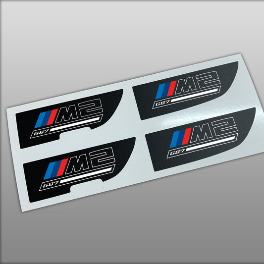 G87 M2 Center Console Decals