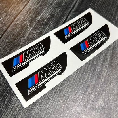 G87 M2 Center Console Decals