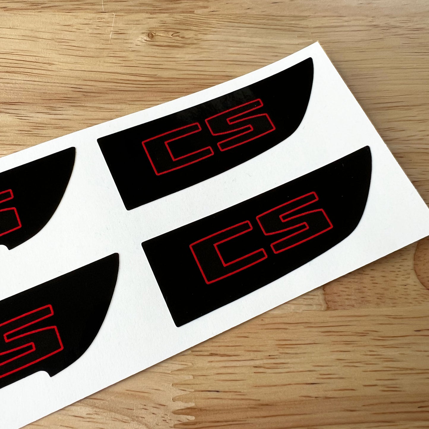 G80 M3 CS Center Console Decals
