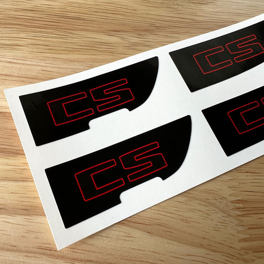 G80 M3 CS Center Console Decals