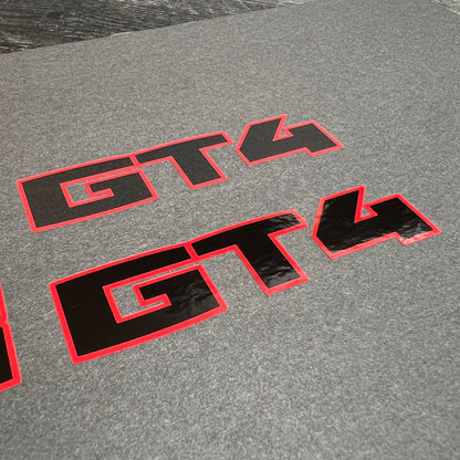 G80 M3 GT4 Grill Decals
