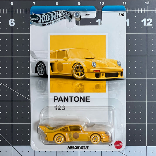 Hot Wheels Silver Series Porsche 934/5 Pantone 123