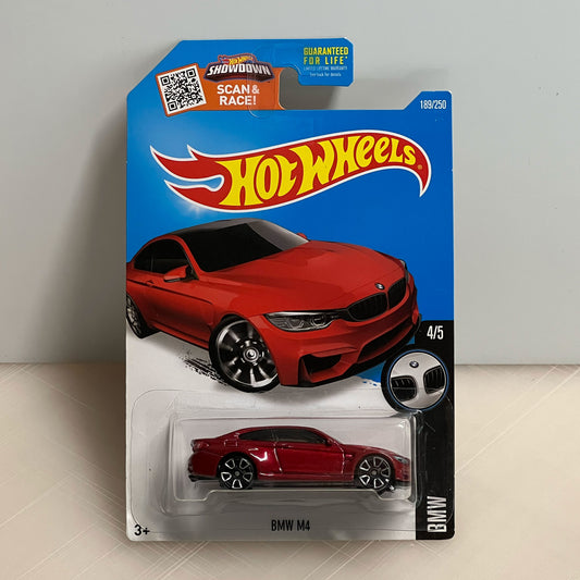 Hot Wheels BMW F82 M4 (Dark Red)