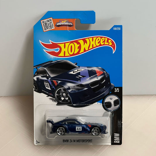 Hot Wheels BMW Z4M (Dark Blue)